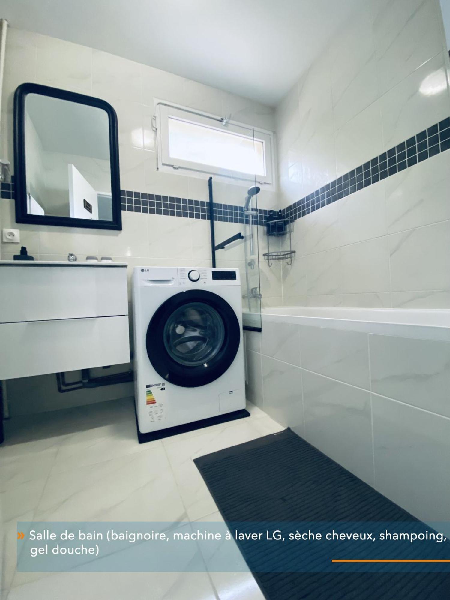 Appartement Parisien Neuf, Moderne Avec Une Grande Salon, 2 Chambres, 4 Lits, Parking Gratuit, 15Min De Paris Et 13 Min Aeroport Orly Vitry-sur-Seine Kültér fotó