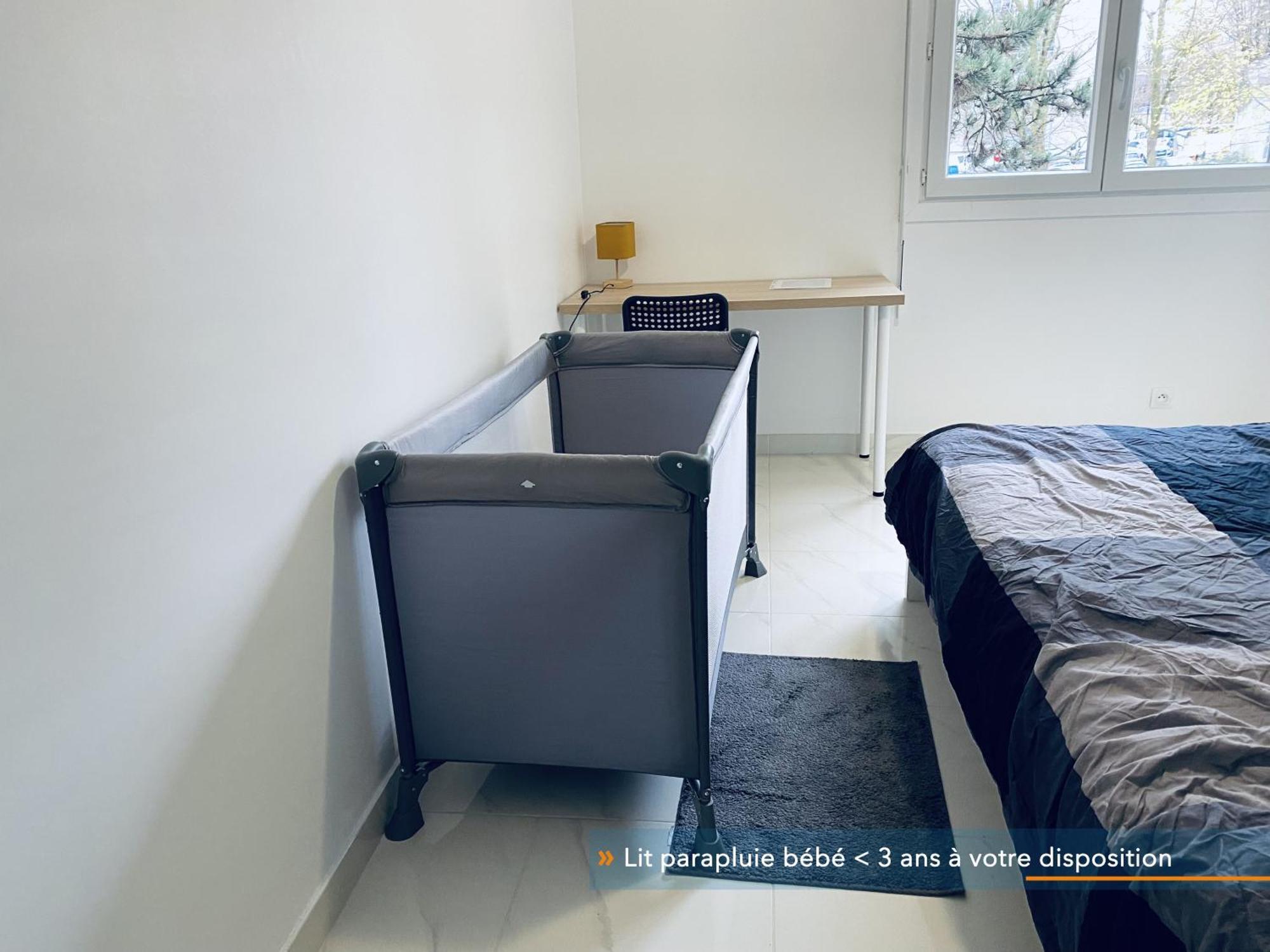 Appartement Parisien Neuf, Moderne Avec Une Grande Salon, 2 Chambres, 4 Lits, Parking Gratuit, 15Min De Paris Et 13 Min Aeroport Orly Vitry-sur-Seine Kültér fotó